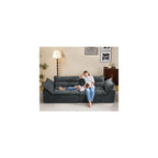 Hobestluk 104" Sectional Sofa Couches 3 Seater Modular Sofa, Boneless Couch, Cloud Couch with Removable Cushion, Modular Sectional Couches for Living Room